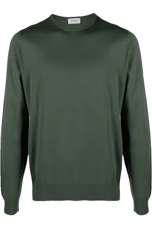 JOHN SMEDLEY Fein gestrickter Pullover