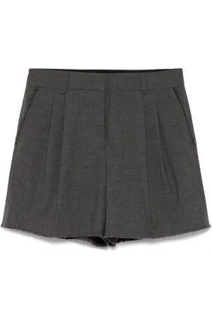 Michael Kors Ungesäumte Shorts mit Falten