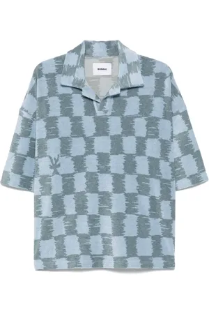 BONSAI T-Shirt mit Schachbrettmuster