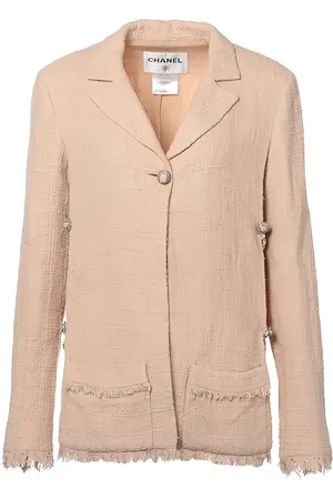 CHANEL 2010-2020s Jacke mit Coco-Knöpfen