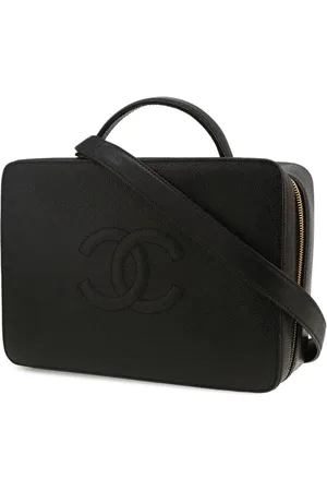 CHANEL 1999 Kosmetiktasche aus Leder