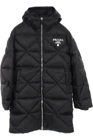 Prada 2000s wattierter Mantel