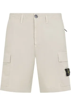 Stone Island Shorts mit Kompass-Patch