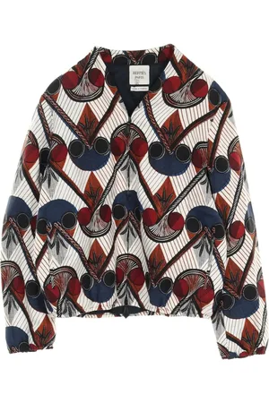 Hermès 2010s Jacke mit Print
