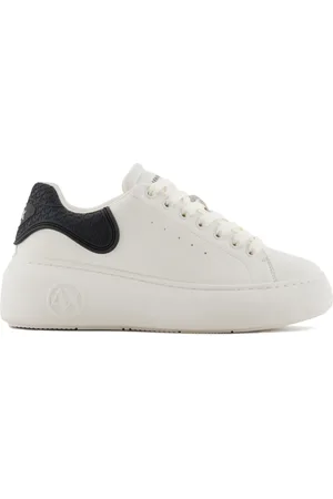 Armani Exchange Sneakers mit Logo-Prägung