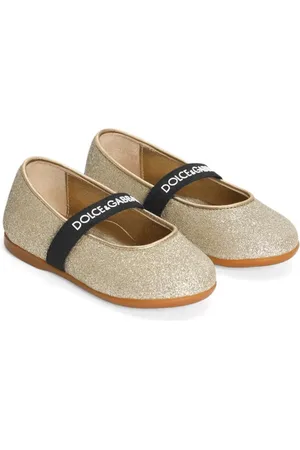 Dolce & Gabbana Ballerinas im Glitter-Look