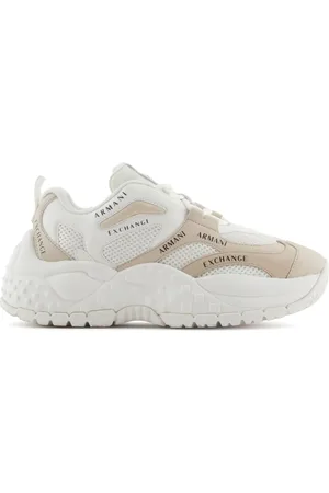 Armani Exchange Sneakers mit Logo-Print