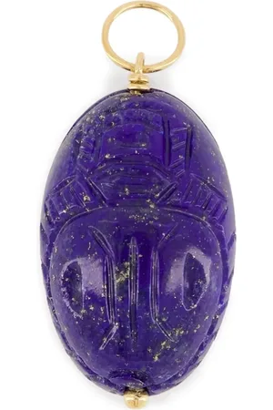 Aurélie Bidermann Scarabee Anhänger aus Lapislazuli
