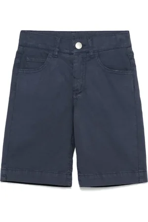 FAY Shorts mit Logo-Patch