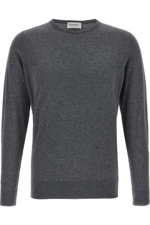 JOHN SMEDLEY Klassischer Pullover mit Rundhalsausschnitt