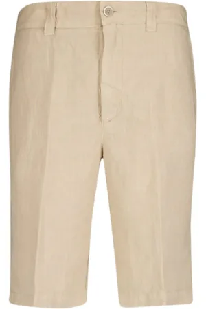 120% Lino Bermudas aus Leinen