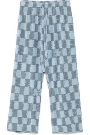 BONSAI Hose mit Schachbrettmuster