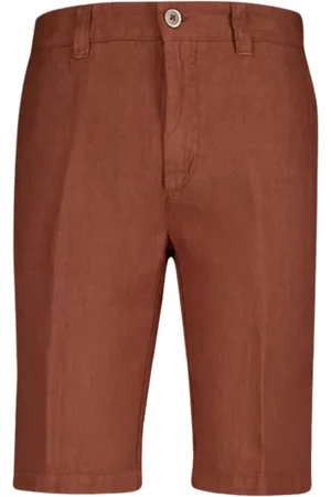 120% Lino Bermudas aus Leinen
