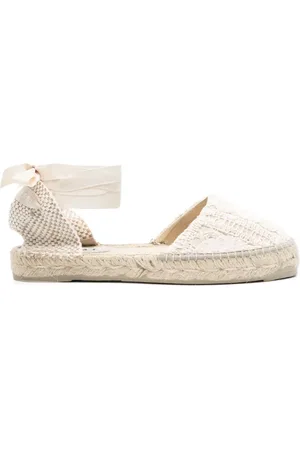 MANEBI Gehäkelte Espadrilles