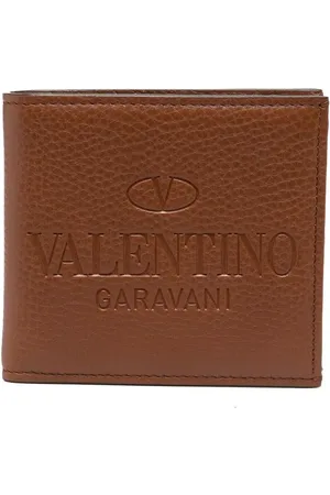 VALENTINO GARAVANI Kartenetui mit Logo-Prägung