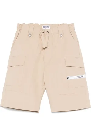 Moschino Cargo-Shorts mit Logo-Patch