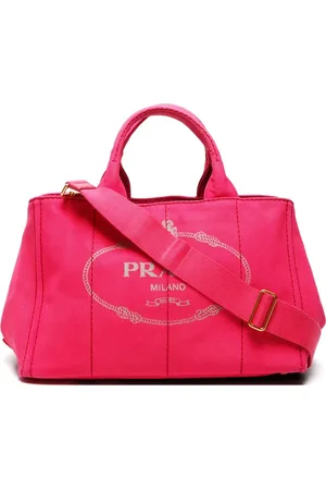 Prada 2000-2020 mittelgroße Canapa Handtasche