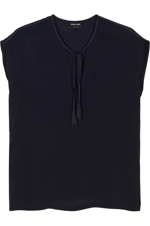 Giorgio Armani Bluse aus Seiden-Georgette