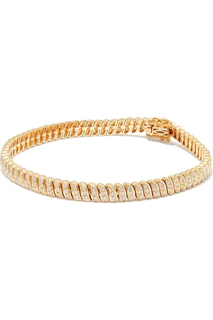 Anita 18kt Gelbgoldarmband mit Diamanten
