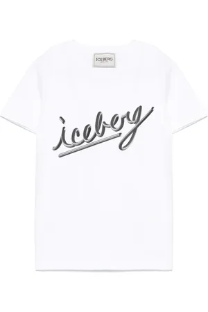 Iceberg T-Shirt mit Kontrastlogo