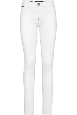 Philipp Plein Jeggings mit Logo-Patch