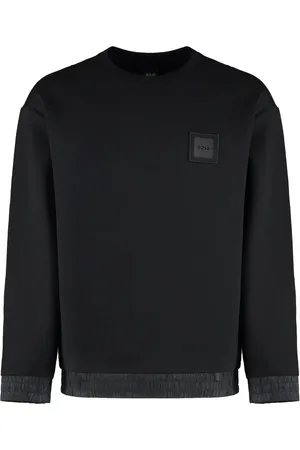 HUGO BOSS Sweatshirt mit Logo-Applikation