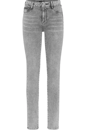 Philipp Plein Jeggings mit Logo-Patch