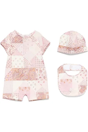 Etro Strampler-Set mit Paisley-Print