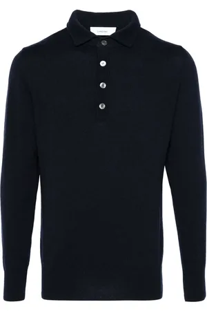 LARDINI Polo-Pullover aus Kaschmir
