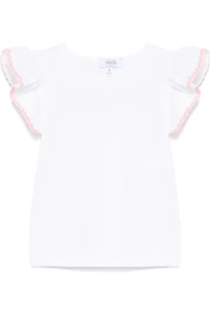 SIOLA T-Shirt mit Rüschendetail