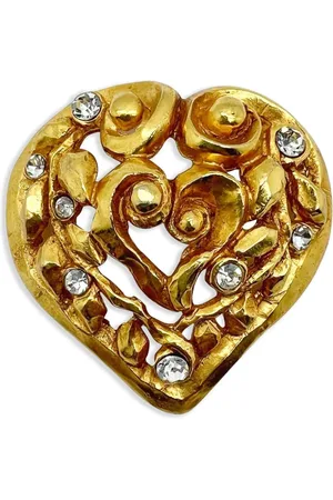 Christian Lacroix Heart Brosche