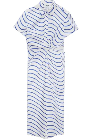 Msgm Maxikleid mit Cut-Out