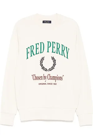 Fred Perry Sweatshirt mit Logo-Stickerei