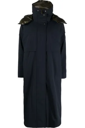 Woolrich Trenchcoat im Layering-Look