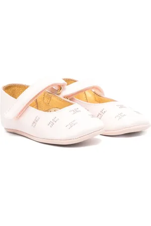 Elisabetta Franchi Ballerinas mit Logo-Nieten