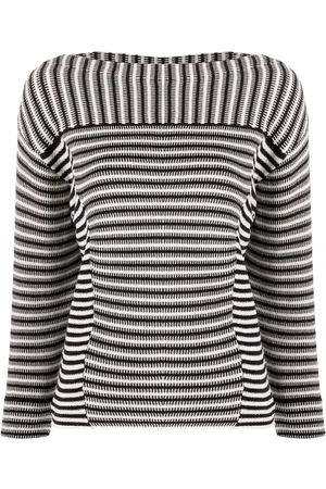 Chloé Gestreifter Strickpullover