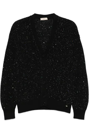 HERNO Cardigan mit Pailletten