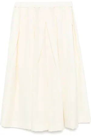 Comme des Garçons Weite Bundfaltenhose