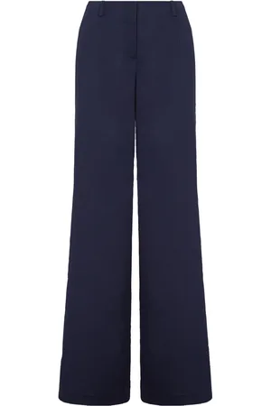 Alberta Ferretti Hose mit weitem Bein