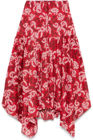 Lanvin Midirock mit Print