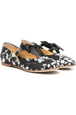 Elisabetta Franchi Ballerinas mit Blumen-Print