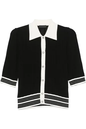 Liu Jo Cardigan mit Kontrastborten