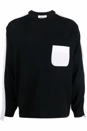 AMBUSH Strickpullover mit Logo-Streifen