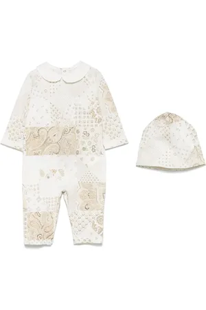Etro Strampler-Set mit Paisley-Print