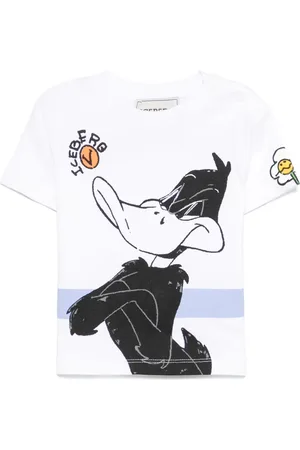 Iceberg T-Shirt mit Daffy-Duck-Print