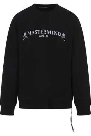 MASTERMIND Sweatshirt mit Totenkopf-Print