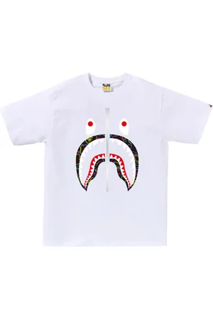A Bathing Ape T-Shirt mit Hai-Print