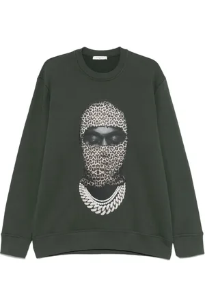 Ih Nom Uh Nit Sweatshirt mit Leoparden-Maske