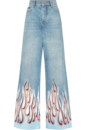 Philipp Plein Flame Skater-Jeans