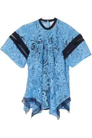 3.1 Phillip Lim Bluse mit Spitzeneinsätzen